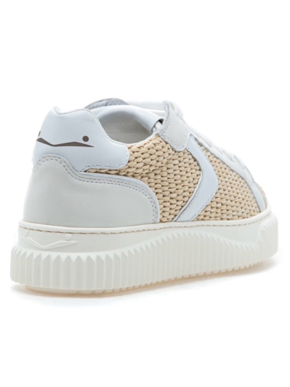 NWT VOILE BLANCHE LIPARI Sneaker in CREAM-WHITE - Picture 3 of 15